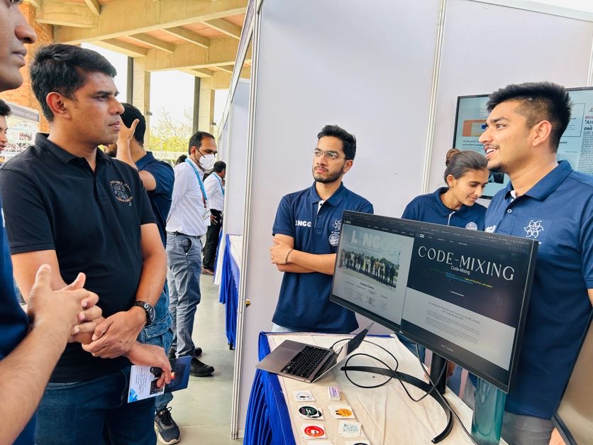 lingoiitgn's tweet photo. Highlights of #Colab2025 @iitgn 🌟
@lingoiitgn showcased amazing works in Responsible and Fair AI, #AI for Research and Education, and NLP for India! 🎉
Find more details about our work at: https://t.co/RTJLW0RTnQ https://t.co/O6W7dTfqVf