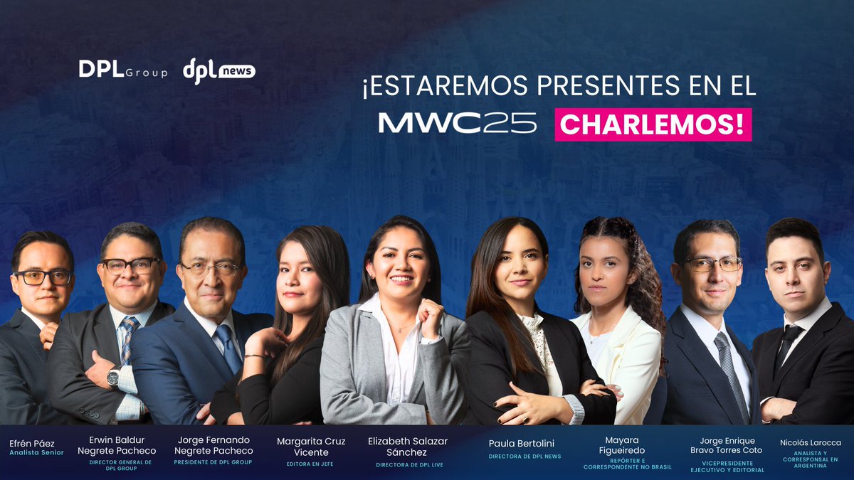 ¡Listos para la innovación! ✈️

El equipo de DPL Group estará presente en Barcelona para asistir al evento más esperado de la industria: #MWC2025.🌐

➡️ 9 expertos con un objetivo en común: impulsar la revolución digital.

¿Te gustaría hablar con nosotros?🗨️

¡Escríbenos! ✍️