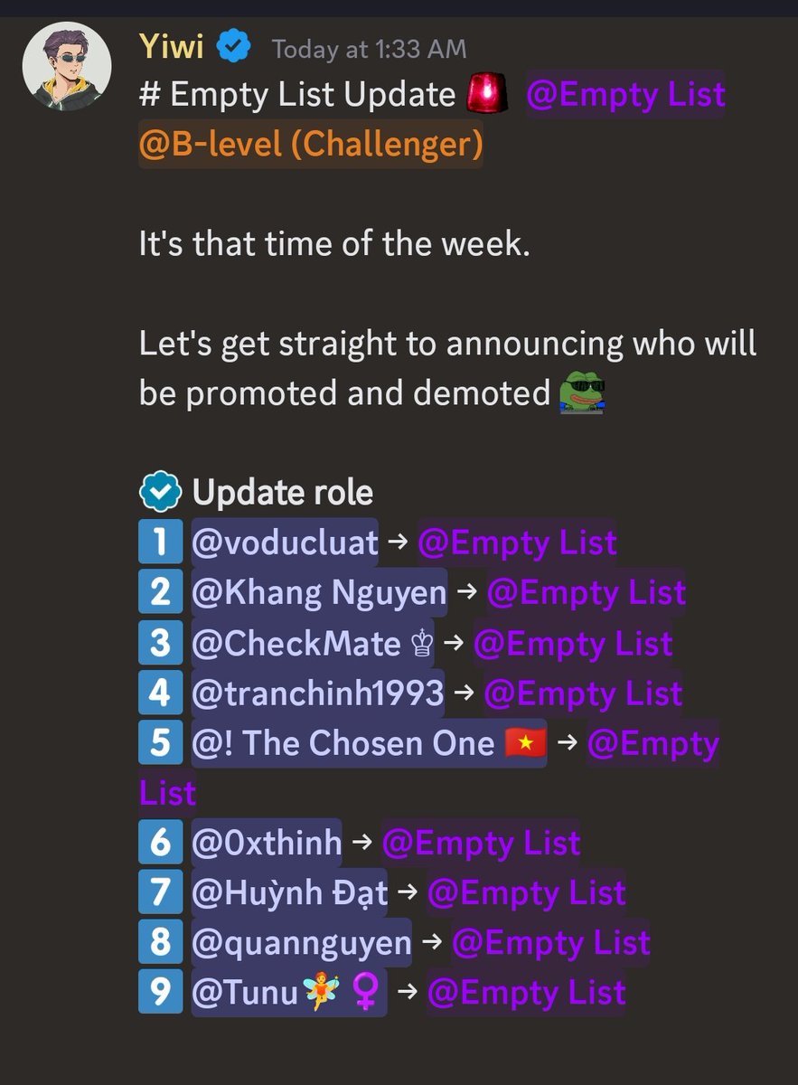 thinhngx2035's tweet photo. Hard work pays off 🏅
I'm happy to say that thinh.sui is now #EmptyList of @theemptyboxclub
All eyes 👀 on #Sui ecosystem and especially what's coming up next on @theemptyboxclub https://t.co/UVmau2UPYA