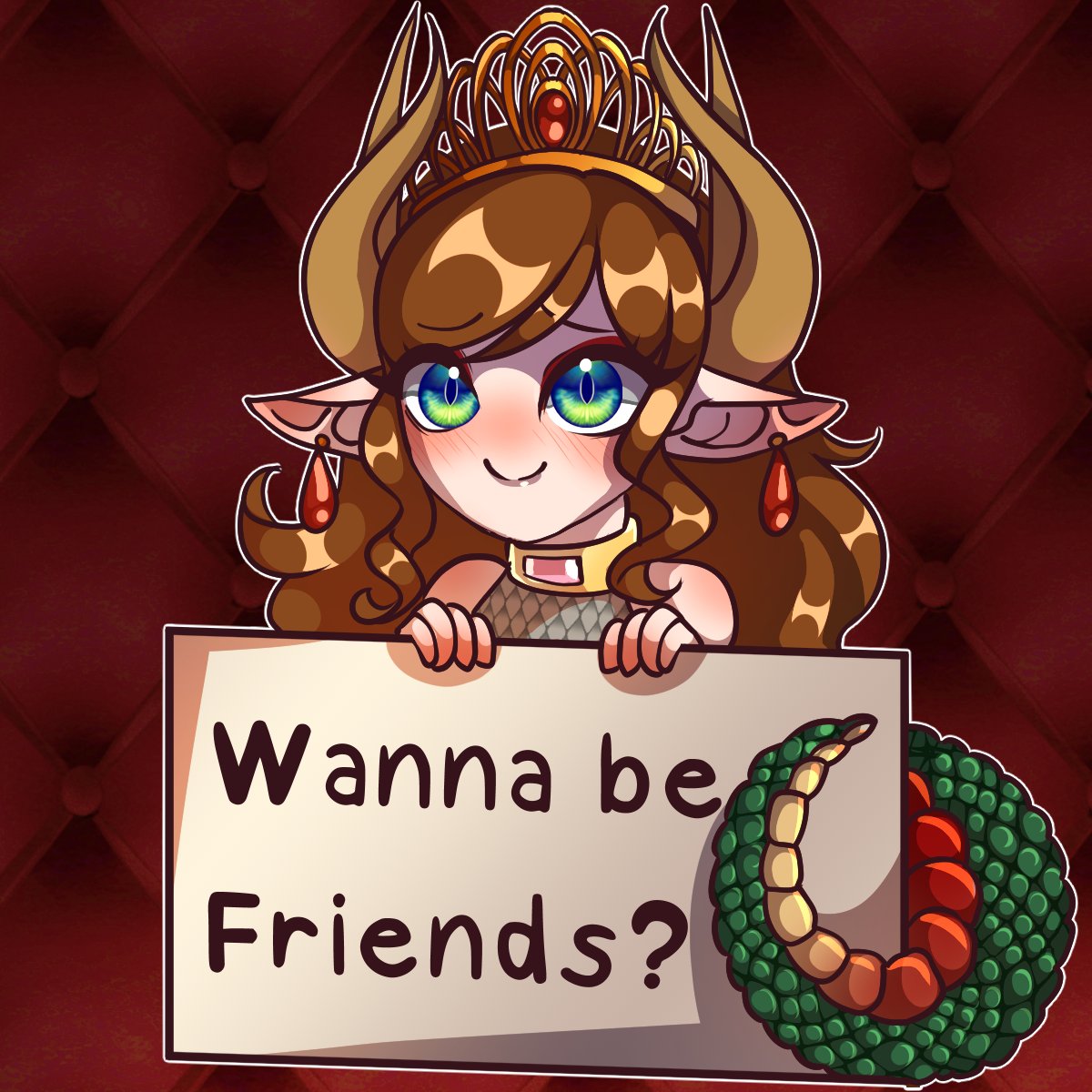 OKAY VTUBERS I need some more Vtuber friends !✨️

Drop your twitch link below !✨️

Please ? I am too shy to come to you first... qwq ✨️
#Vtuber