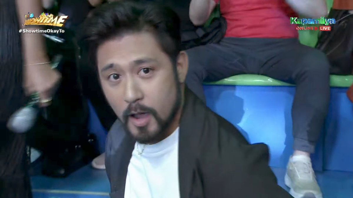 JM Carcoochie (@jmcarcoochie) on Twitter photo Game na game si Mayor Flavio!
Welcome sa #ItsShowtime, <a href="/nacinorocco/">Rocco Nacino</a> π€
#ShowtimeOkayTo
<a href="/itsShowtimeNa/">It's Showtime</a> πππ«Άπ»ππ Game na game si Mayor Flavio!
Welcome sa #ItsShowtime, <a href="/nacinorocco/">Rocco Nacino</a> π€
#ShowtimeOkayTo
<a href="/itsShowtimeNa/">It's Showtime</a> πππ«Άπ»ππ