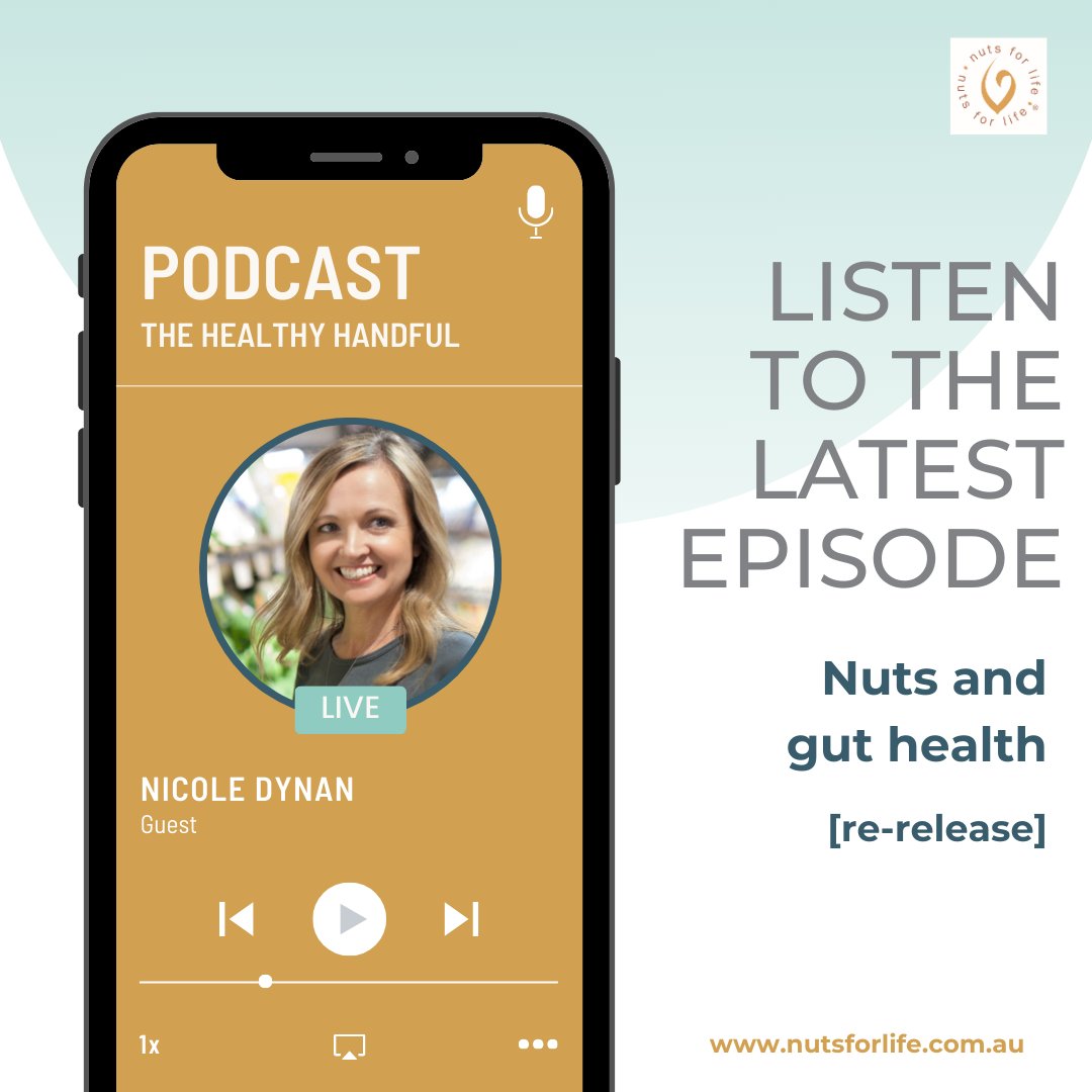 Nuts For Life (@nutsforlife) on Twitter photo Podcast episode: Nuts & #guthealth. We’re celebrating #GutHealthMonth by revisiting a VERY popular episode of The Healthy Handful #podcast, with guest <a href="/NicoleDynan/">Nicole Dynan</a> 🎧 nutsforlife.com.au/resource/nuts-… Podcast episode: Nuts & #guthealth. We’re celebrating #GutHealthMonth by revisiting a VERY popular episode of The Healthy Handful #podcast, with guest <a href="/NicoleDynan/">Nicole Dynan</a> 🎧 nutsforlife.com.au/resource/nuts-…