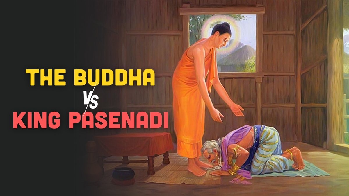 TheLotus_Bud's tweet photo. The Story of King Pasenadi and the Burden of Hunger.
Video: https://t.co/fNJ8S5yJe8
#KingPasenadi #BuddhismWisdom #Moderation #Contentment #InnerPeace #SpiritualGrowth #Mindfulness #Overindulgence #BalanceInLife #BuddhaTeachings #LifeLessons #PersonalDevelopment #SpiritualJourney https://t.co/u43EBc9kpr
