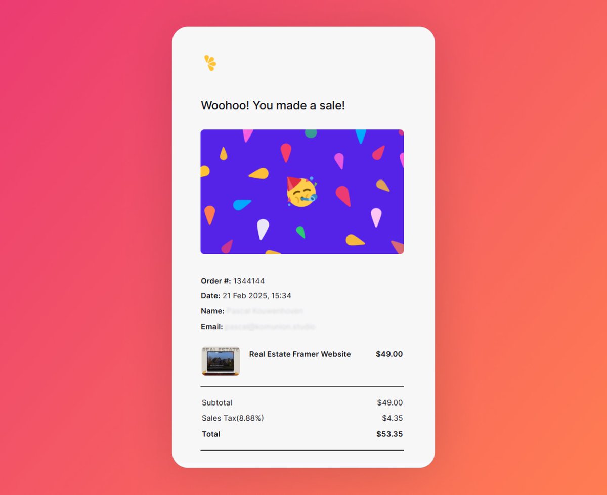 rajesh_uiux's tweet photo. Excited to share that I just made a new sale of my @framer template! 🎉
Live Preview : https://t.co/7NclMFHlRq Purchase : https://t.co/TqpEmGgy1I
#buildinpublic #framer #RealEstate #WebsiteDesign #framerwebsite #websitepromotion https://t.co/S83dtm8fub