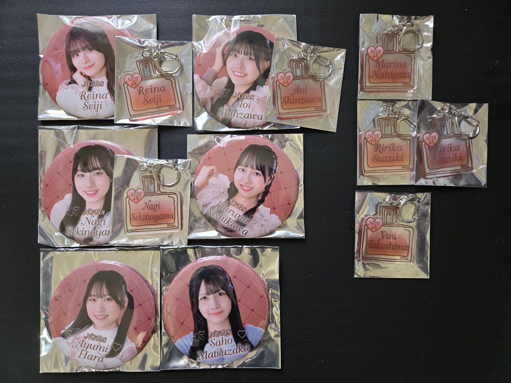 NGT48 シアターくじ 木本杏菜 アクリルスタンド3個セット NGT48 水津菜