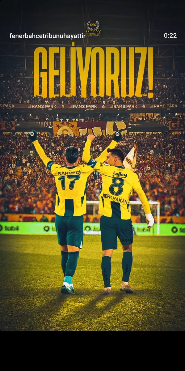 Bügün mutsuz uyandım.Canım hiç bir şey istemedi.Sonra aklıma geldi. Dünyam degişti. Yüzümde bir gülümseme,içimde  bir sevinç. Çünkü bügün #FenerinMaçıVar #derbibizimdir