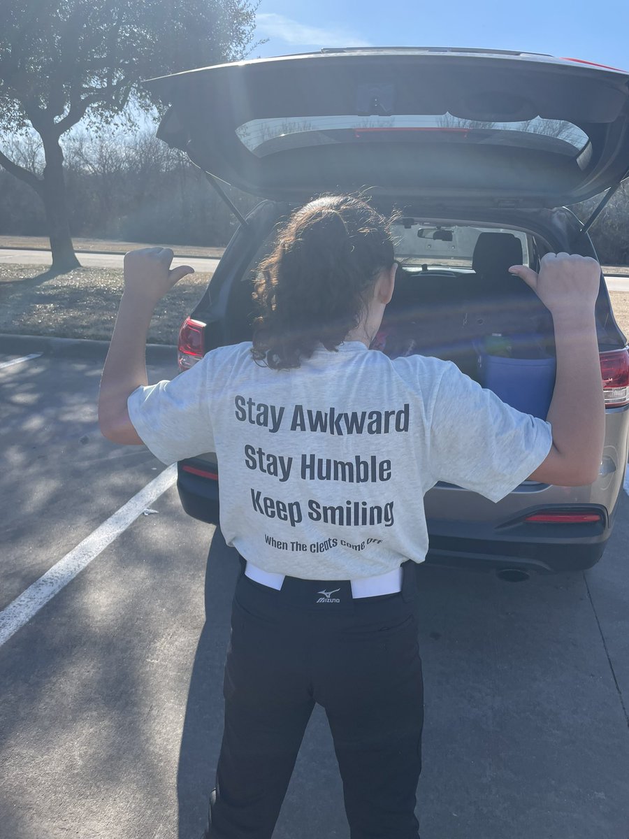 RyanBellNavyVet's tweet photo. @smashley_4 Practice hits different when you’re rocking your #WTCCO shirt! #Ashleybtraining #softball #softballshenanigans https://t.co/ALyuCghrgL