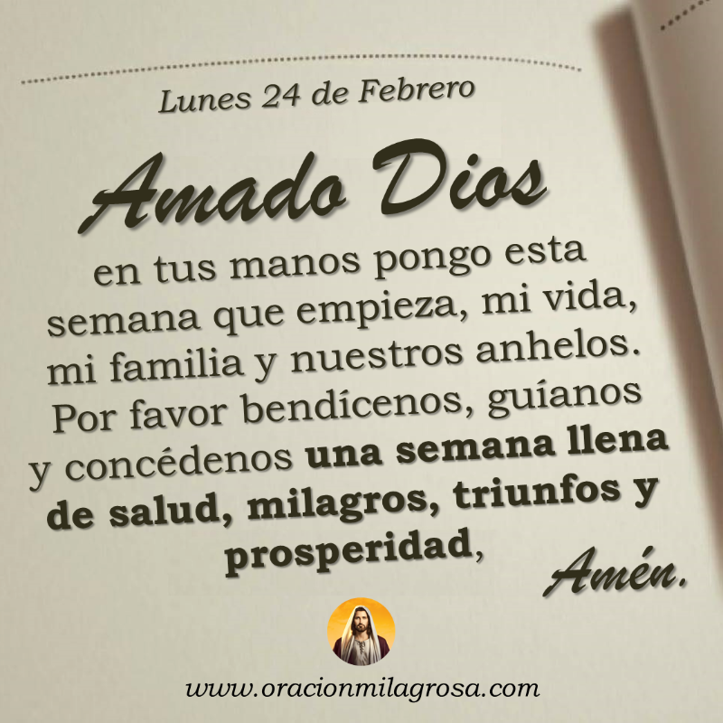 oracion_milagro's tweet photo. Oración para el lunes 24 de febrero de 2025: https://t.co/cOCERfW1YW