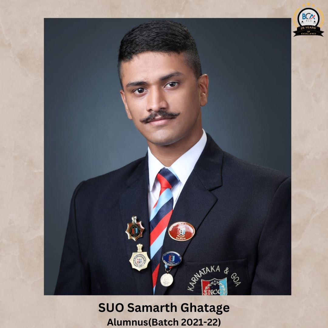 rlsbca's tweet photo. Congratulations SUO Samarth Ghatage for being selected in Indian army as a officer through NCC special entry SSB
#alumnus #rlsibca #rlsbca #klesociety #bcacollege #bcastudent #army #belagavi #studentsofRlsBCA #bestbcacollege #autonomuscollege https://t.co/J0xQKPcd0j