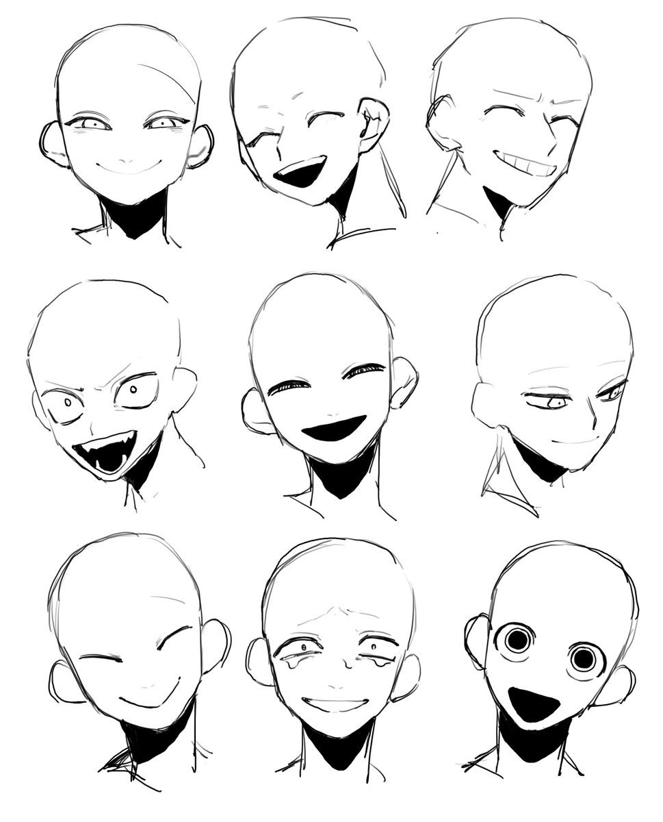 gudon__san's tweet photo. 再掲！！！！
使って良いのかの確認が何度かきていたので!!
商用利用、自作発言以外はご自由にトレスや練習参考にお使いください！！！ https://t.co/mvLqkUZfnn
