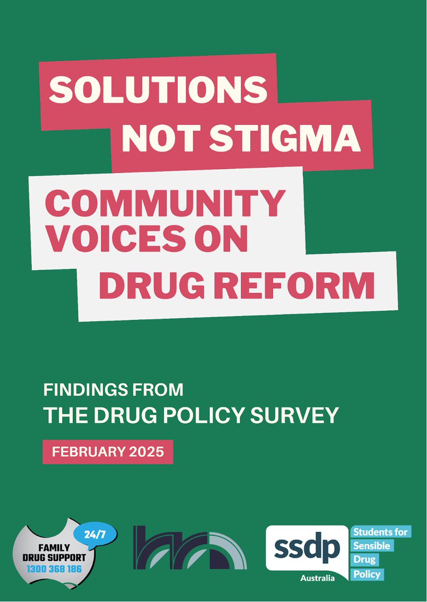 Harm Reduction Aus (@harmreductionau) on Twitter photo See the latest national drug policy survey report 'Solutions Not Stigma – Community Voices on Drug Reform' a collaboration b/t <a href="/harmreductionau/">Harm Reduction Aus</a> <a href="/FDS_NGO/">Family Drug Support</a> and <a href="/ssdp_australia/">Students for Sensible Drug Policy Australia</a> See report on HRA website here: harmreductionaustralia.org.au/solutions-not-… #SolutionsNotStigma #HarmReduction #DrugReform See the latest national drug policy survey report 'Solutions Not Stigma – Community Voices on Drug Reform' a collaboration b/t <a href="/harmreductionau/">Harm Reduction Aus</a> <a href="/FDS_NGO/">Family Drug Support</a> and <a href="/ssdp_australia/">Students for Sensible Drug Policy Australia</a> See report on HRA website here: harmreductionaustralia.org.au/solutions-not-… #SolutionsNotStigma #HarmReduction #DrugReform