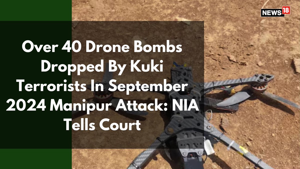 The kingpin who bought these drone bombs has been identified as #KhaigoulenKipgen from Gamngai village. #Delhi-based Raj Kumar and Rohtak-based Vikram Chaudhary have been named as the suppliers of drones by #NIA 

<a href="/manojkumargupta/">Manoj Gupta</a> 

news18.com/india/over-40-…