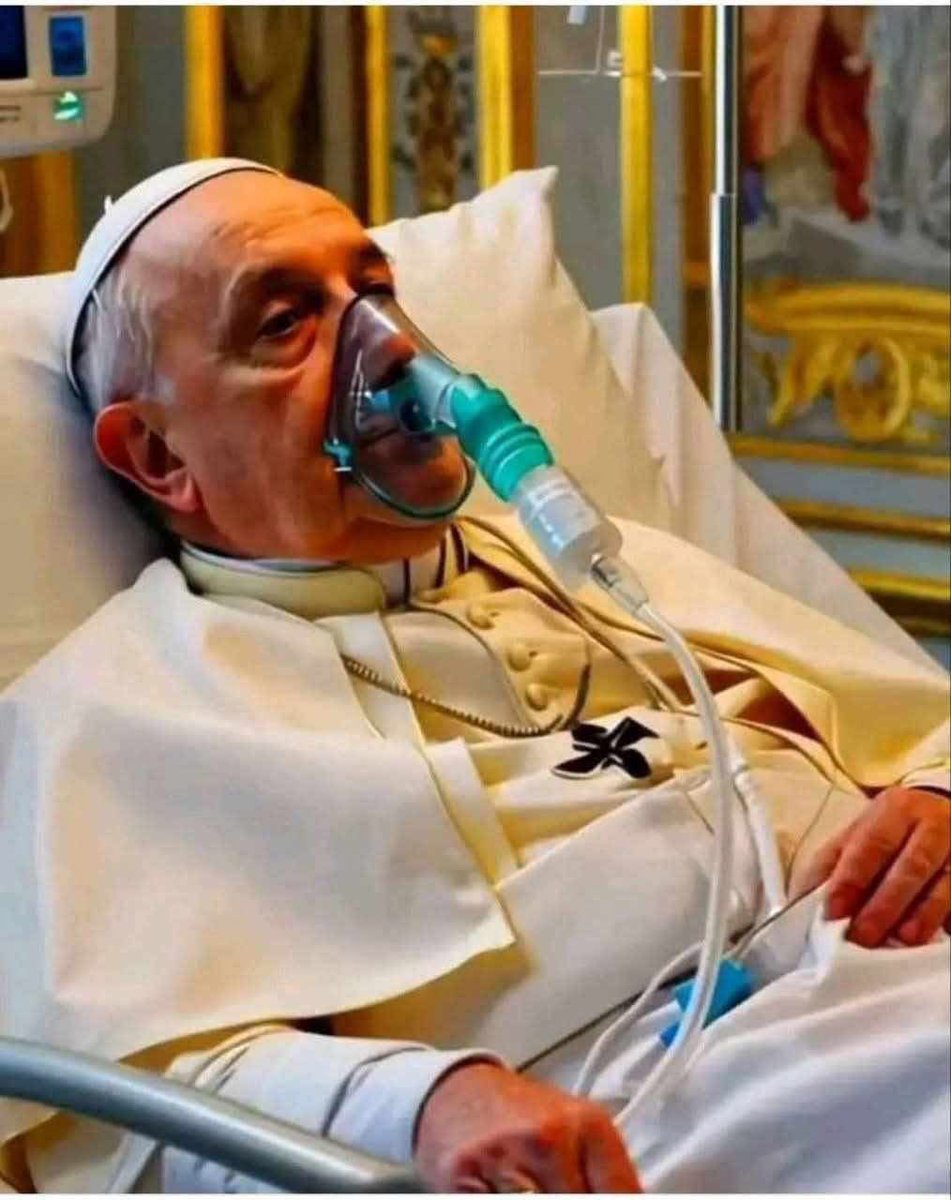 🚨Alert: Pope Francis on his death bed. May go at any moment!!
