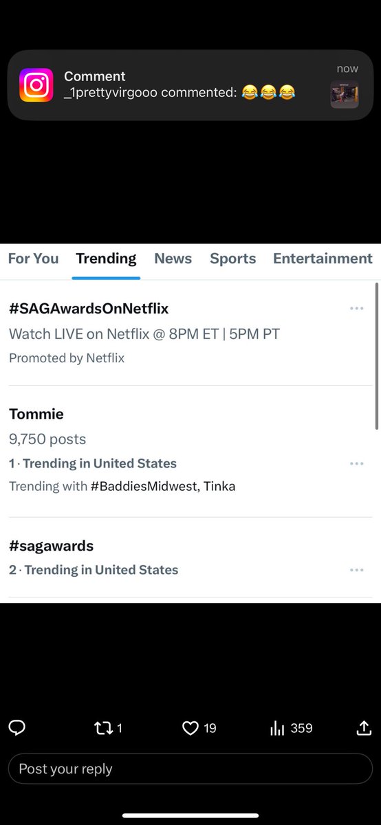 And I came to get a check off their names is insane I was actually looking for they name today I ain’t see it tho 😂🤷🏽‍♀️