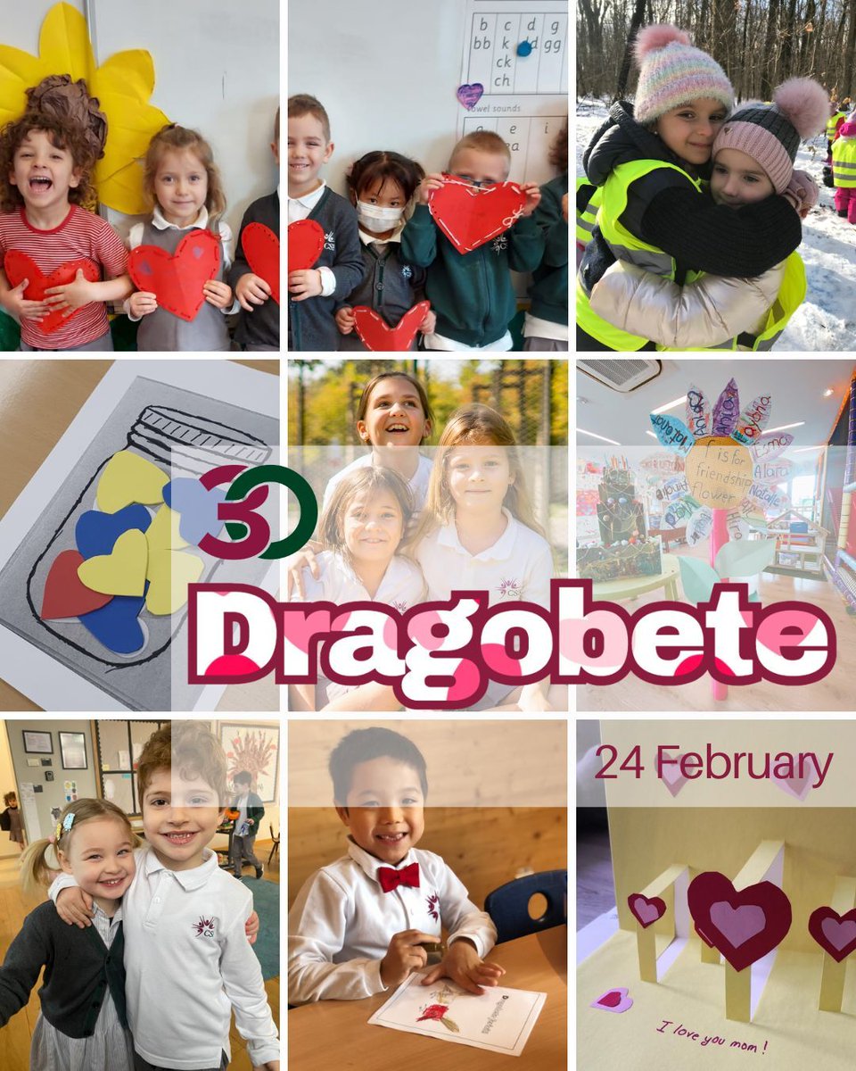 CSBucharest's tweet photo. πβ€οΈ Happy Dragobete! ππ
Today, we celebrate friendship, kindness, and renewal, embracing the connections that make our community strong. π«
Letβs spread warmth, appreciation, and joyβhappy Dragobete to all! π
#Dragobete #CSBCommunity #Belonging #ProudToBeCSB https://t.co/9UgDQFvAxd
