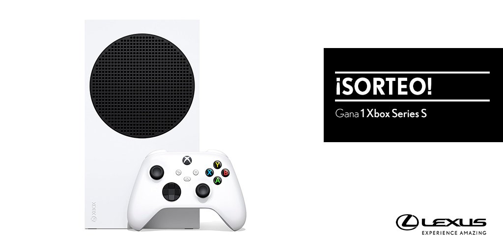 SORTEO | Haz RT y consigue una Xbox Series S de #LexusUtility Bases Legales: brnw.ch/21wQU97