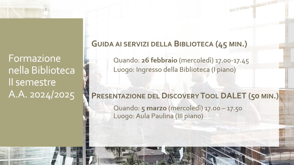 Biblioteca del Pontificio Istituto Biblico (@bibliotecapib) on Twitter photo 