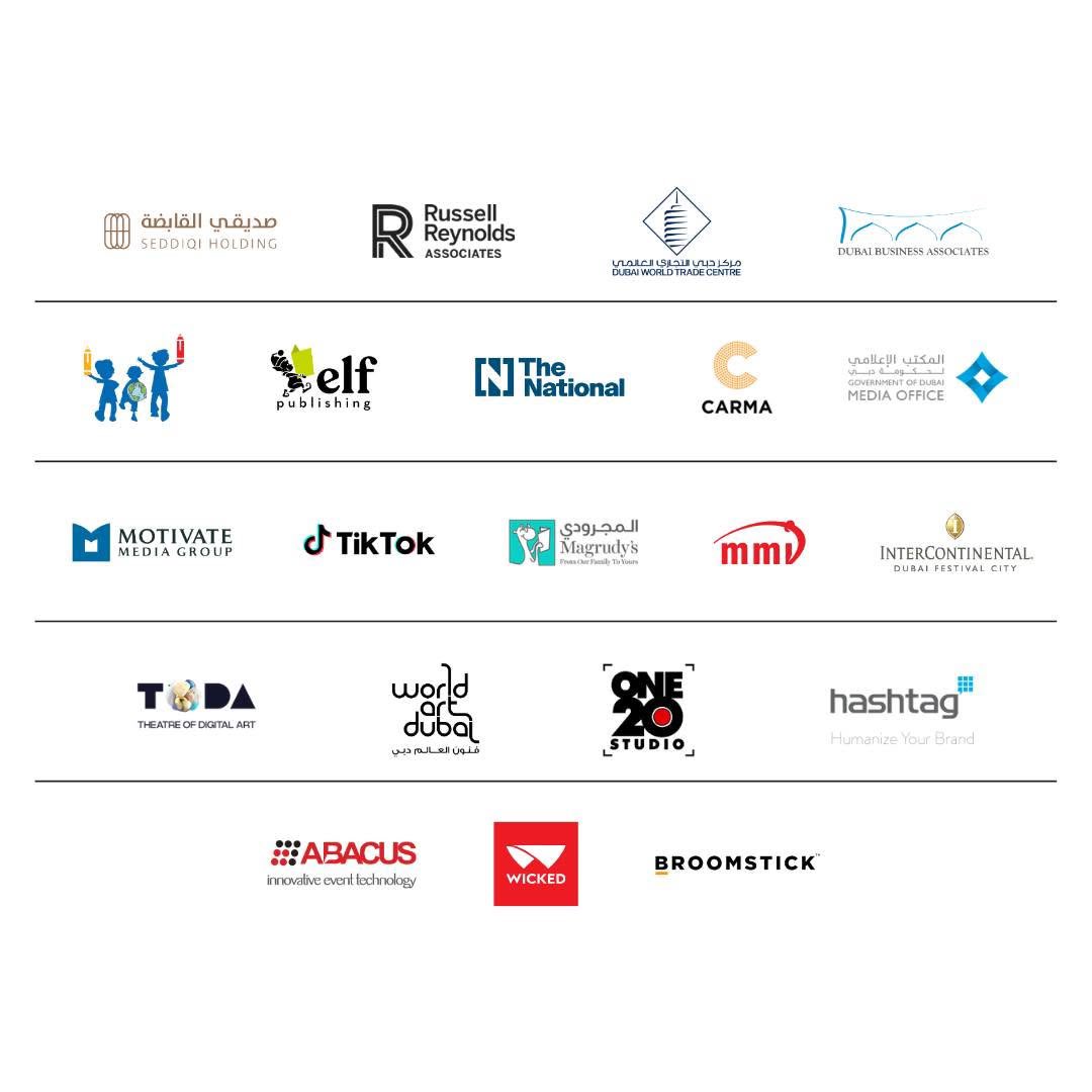 As an independent, non-profit Festival, our sponsors &amp; partners are vital in spreading the love of reading. Stories fuel culture &amp; open doors to a better future. We're deeply grateful to those shaping the UAE’s literary scene &amp; creating global opportunities.
#EmiratesLitFest