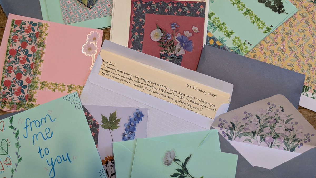 FromMeToYou (@frommetoyou01) on Twitter photo So many beautiful letters and cards from a recent workshop <a href="/The_Palmhouse/">SeftonPark PalmHouse</a> ✍️ 💌. Thanks to Vanessa for organising the event and to the 24 writers who gave up their time to bring a boost to someone living with cancer 🙏.
#DonateALetter So many beautiful letters and cards from a recent workshop <a href="/The_Palmhouse/">SeftonPark PalmHouse</a> ✍️ 💌. Thanks to Vanessa for organising the event and to the 24 writers who gave up their time to bring a boost to someone living with cancer 🙏.
#DonateALetter