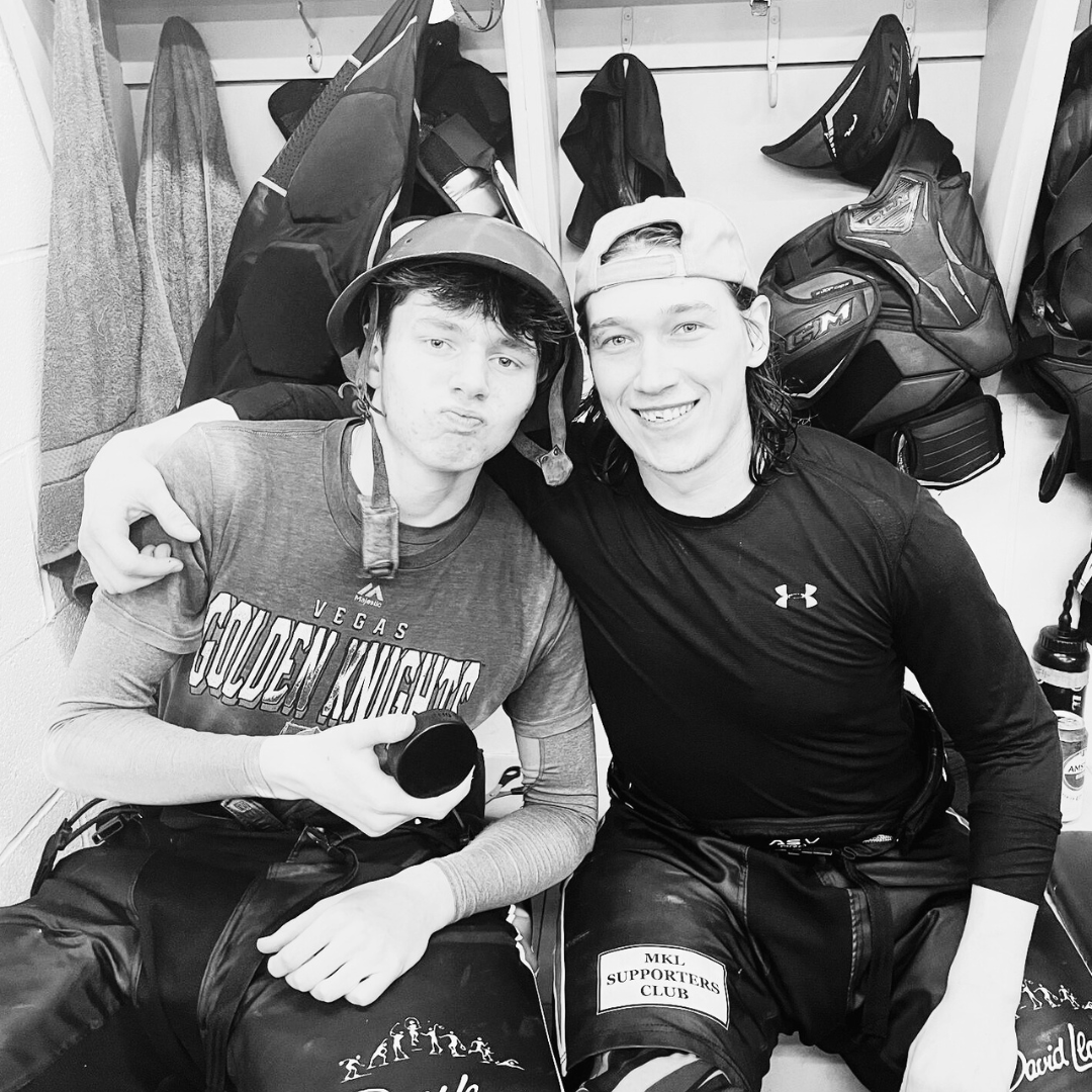 MKLightningIHC's tweet photo. 20 mins played ⏱⚡ No goals conceded 🥅❌! Great work from Ollie Booth tonight as he stepped out in front of the MKL crowd and smashed it 💥! Cool, calm and collected 😎, you could see how proud your team mates were of you Ollie, and that's why they awarded you the Soldier's Hat 🪖 for your work. Congrats! 🎉👏