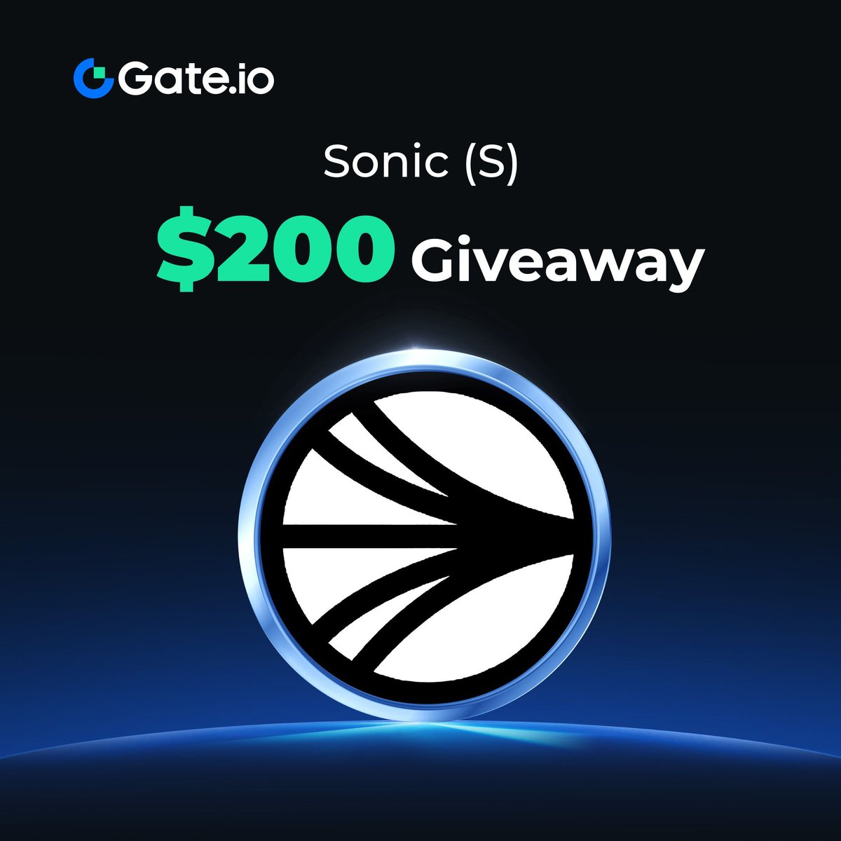 Gate.io (@gate_io) on Twitter photo 🎁$200 #Sonic Giveaway on Gate.io!
Act fast and share your $S reward
💰 20 winners * $10 each
✅ Follow @gate_io & <a href="/SonicLabs/">Sonic Labs</a>
✅ RT, Like, and tag 3 friends
Trade $S: gate.io/trade/S_USDT
Ends at 10:00 AM, Feb 28 UTC. 🎁$200 #Sonic Giveaway on Gate.io!
Act fast and share your $S reward
💰 20 winners * $10 each
✅ Follow @gate_io & <a href="/SonicLabs/">Sonic Labs</a>
✅ RT, Like, and tag 3 friends
Trade $S: gate.io/trade/S_USDT
Ends at 10:00 AM, Feb 28 UTC.
