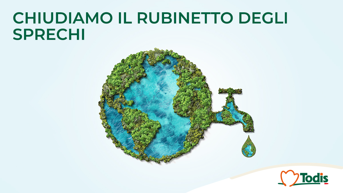 Oggi, in occasione della Giornata Mondiale dell'Acqua, vogliamo ricordare quanto sia fondamentale prendersi cura di questa risorsa essenziale per la vita.

Ogni piccolo gesto conta: risparmiare acqua è un modo semplice per fare la differenza.

#GiornataMondialeDellAcqua