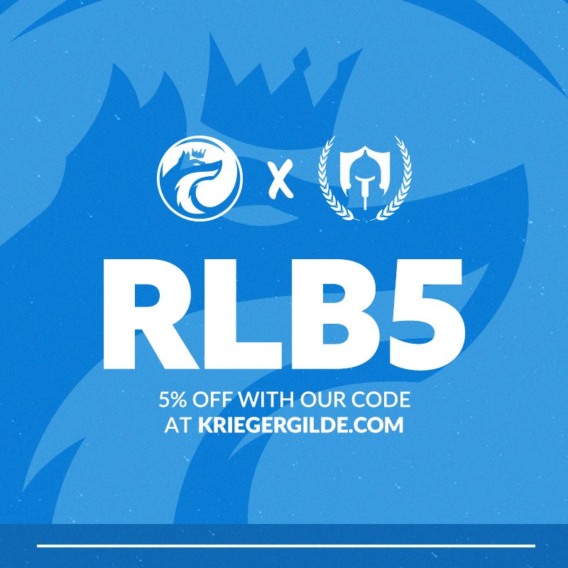 Mit "RLB5" gibt's weiterhin 5% Rabatt auf eure Bestellung bei unserem TCG Sponsor Kriegergilde!

Z.b. das Pokemon 151 Booster Bundle für nur €75,90 mit unserem Code 🔥

🔗 kriegergilde.com/products/