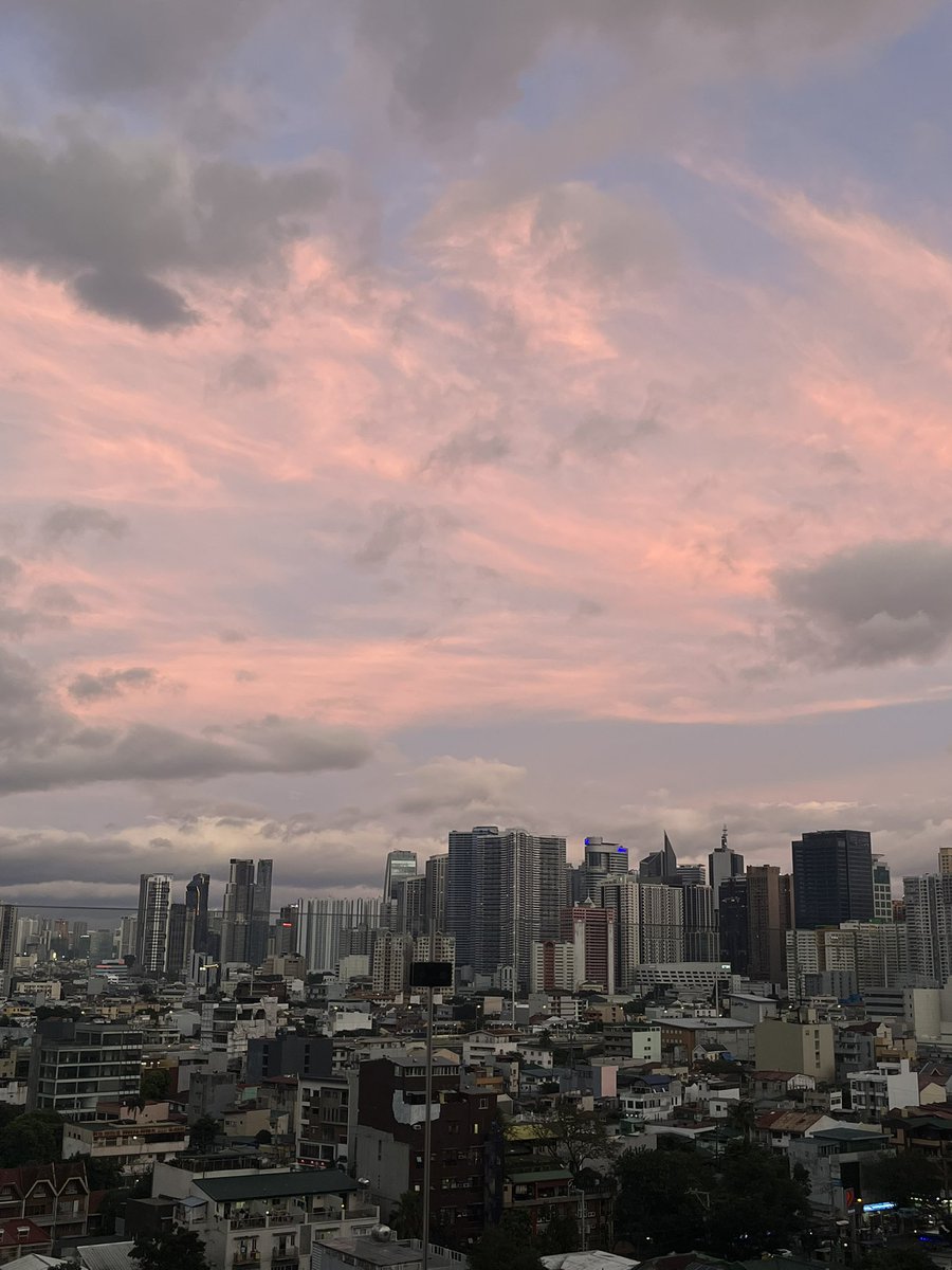 pink sky again