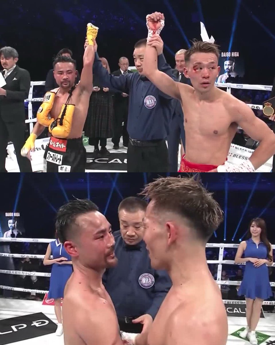 Top Rank Boxing (@trboxing) on Twitter photo A draw!
After 22 rounds between two fights, Tsutsumi & Higa are still even 🤝 A draw!
After 22 rounds between two fights, Tsutsumi & Higa are still even 🤝