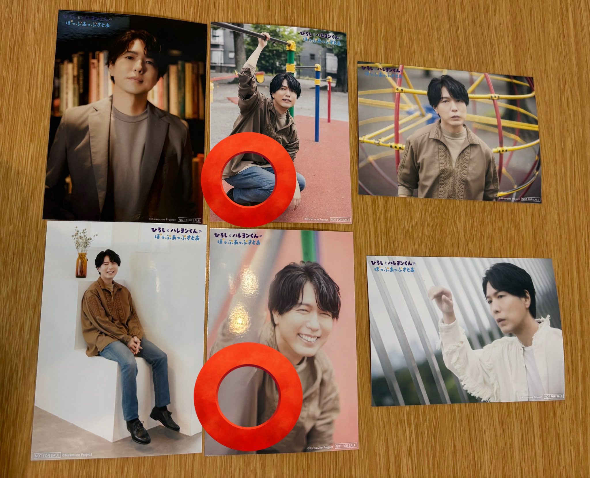 神谷浩史 ハレヨンくん ぽっぷあっぷすとあ　特典　ブロマイド ひろしとハレヨンくんのぽっぷあっぷすとあ 特典ブロマイド