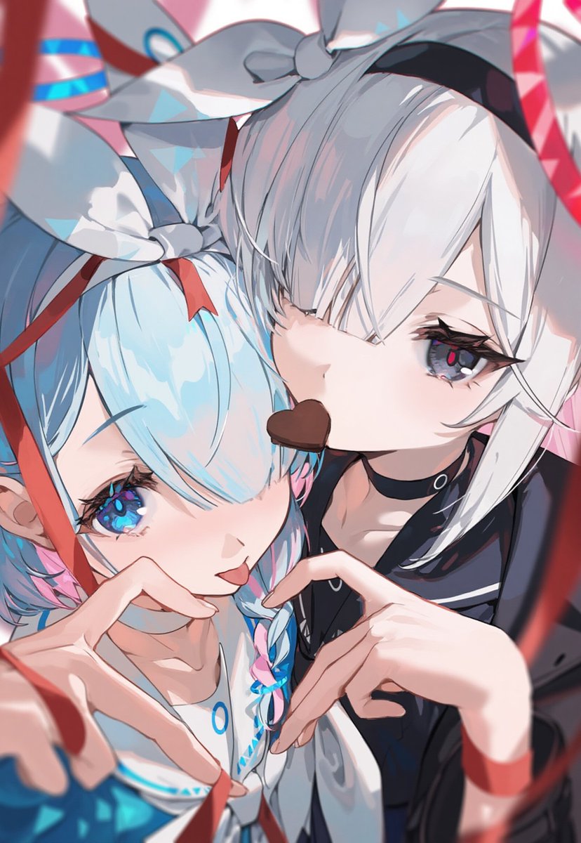 🍫🫶 #ブルアカ #BlueArchive