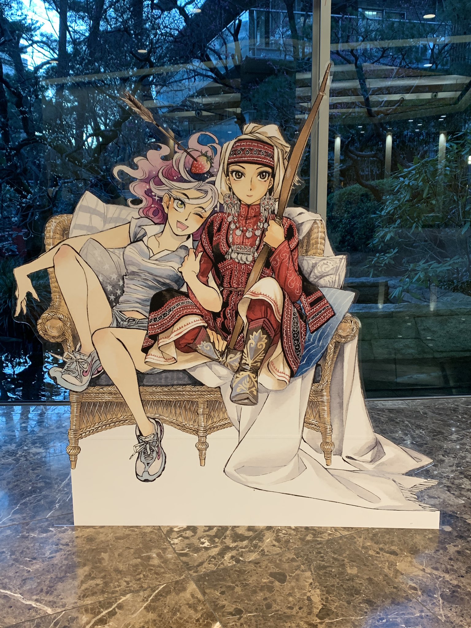 漫画家・森薫と入江亜季 展 ―ペン先が描く緻密なる世界―』公式