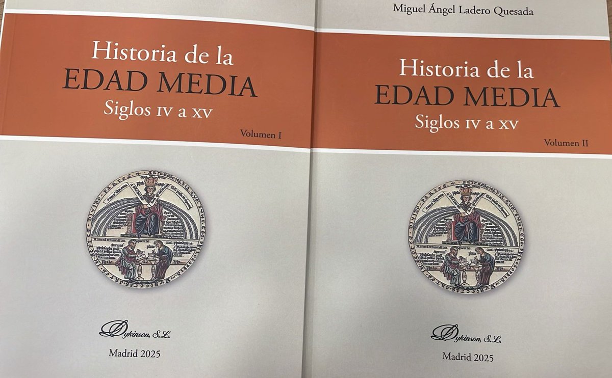 Acaba de salir la tan esperada actualización revisada de la monumental Historia de la Edad Media de Ladero Quesada. La mejor obra general sobre la Edad Media universal en lengua española. De largo.
Muy recomendable para estudiantes del grado de Historia
