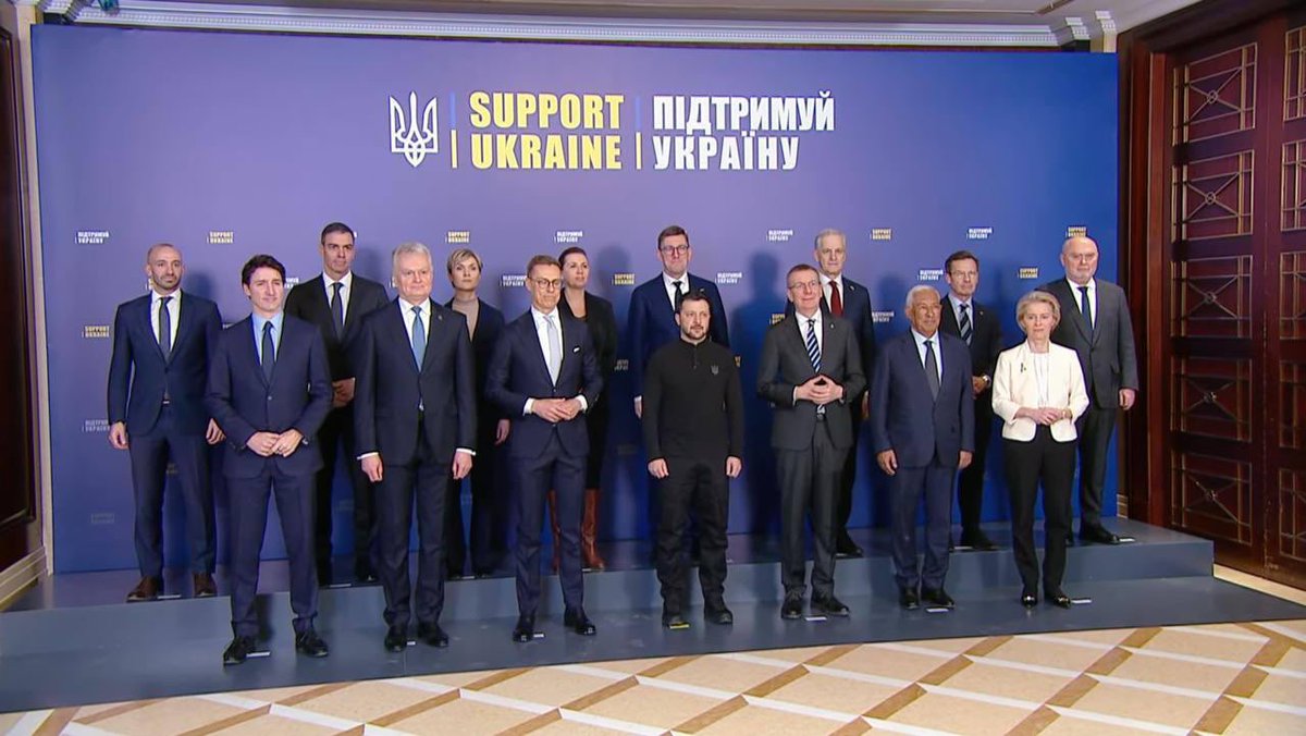 📰I will make this a thread of big announcements regarding support to Ukraine that will be presented throughout today. 

By the end of the day, I hope this will be a long and beautiful thread of unity and a strong message from the foreign leaders stnding with Ukraine.🇺🇦