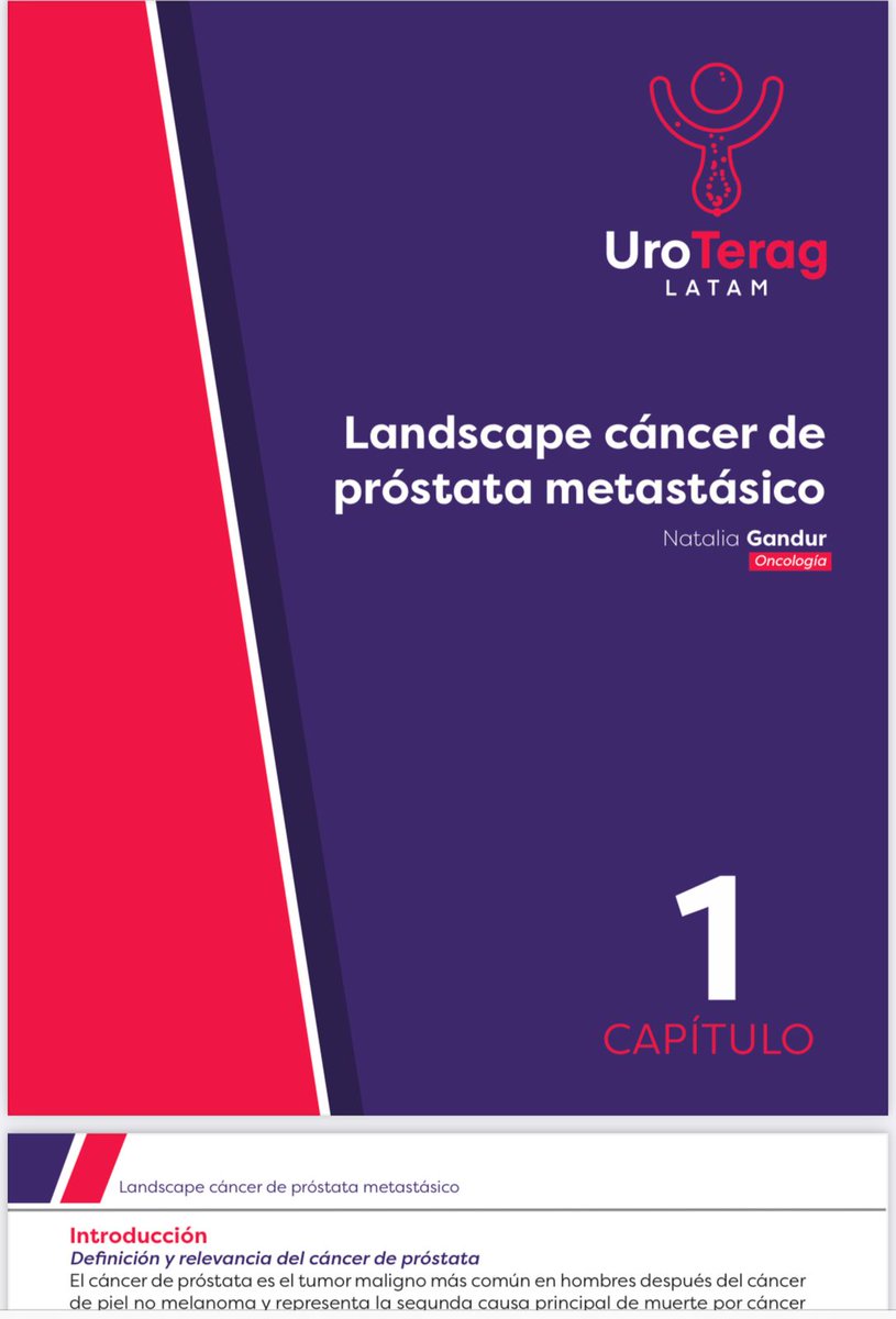 Dra. María Natalia Gandur Quiroga (@nataliagandur) on Twitter photo 🌟📢 🎓🌟Excited to share that I had the honor of contributing to the book "Theragnostics in Prostate Cancer – LATAM" as a co-author!
<a href="/UroTeragLATAM/">UroTeragLATAM</a>
👩🎓 My chapter "Landscape of Metastatic Prostate Cancer" explores key advances in treatment & the impact of theragnostics in 🌟📢 🎓🌟Excited to share that I had the honor of contributing to the book "Theragnostics in Prostate Cancer – LATAM" as a co-author!
<a href="/UroTeragLATAM/">UroTeragLATAM</a>
👩🎓 My chapter "Landscape of Metastatic Prostate Cancer" explores key advances in treatment & the impact of theragnostics in