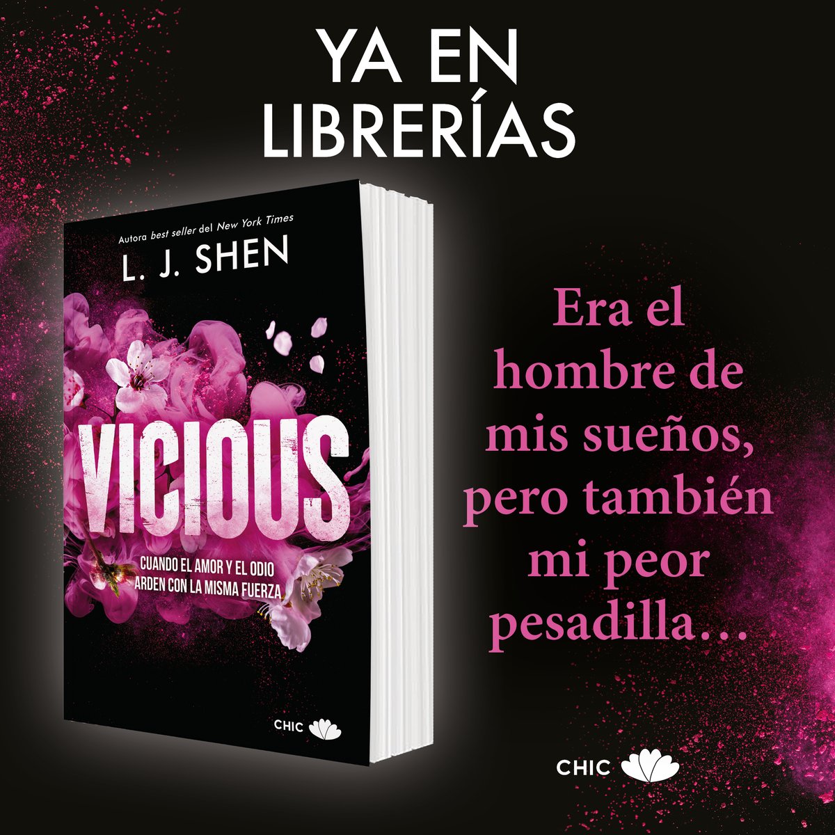 Editorial Chic (@chiceditorial) on Twitter photo ¡Ya en librerías!
Disfruta de "Vicious" de L. J. Shen. Un dark romance con enemies to lovers, segundas oportunidades y muchas escenas spicy que os mantendrá atrapadas desde la primera página.
<a href="/udllibros/">Udl Libros</a> ¡Ya en librerías!
Disfruta de "Vicious" de L. J. Shen. Un dark romance con enemies to lovers, segundas oportunidades y muchas escenas spicy que os mantendrá atrapadas desde la primera página.
<a href="/udllibros/">Udl Libros</a>