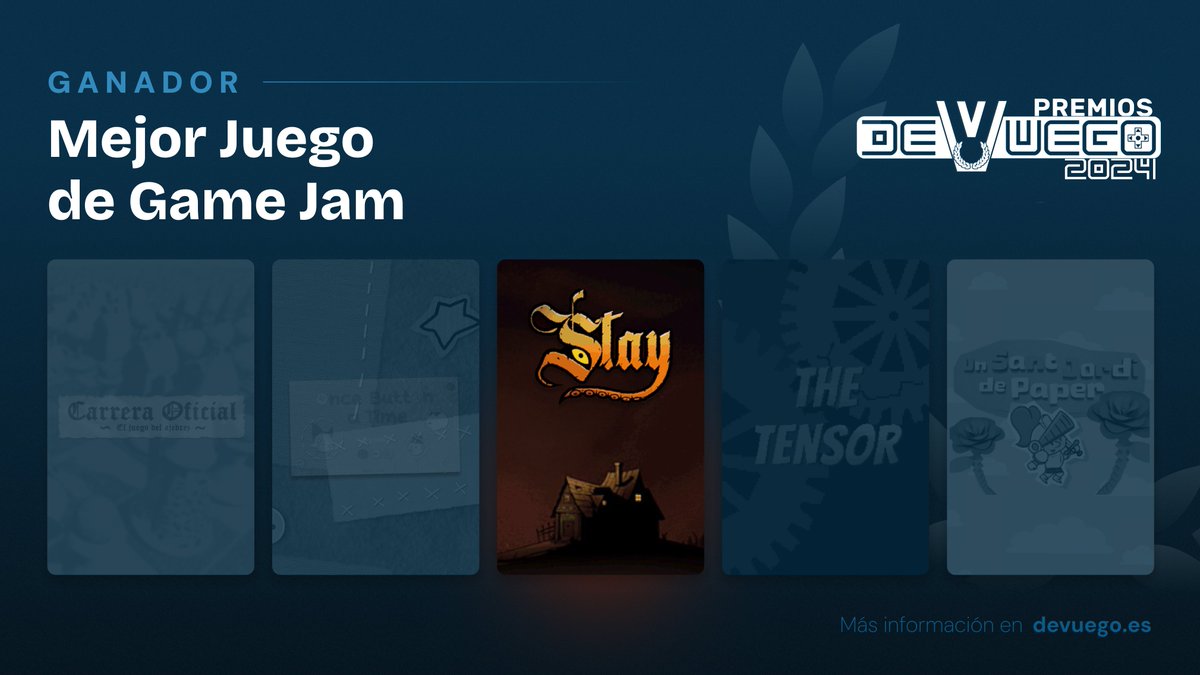 <a href="/NoxNoctisStudio/">#OVRDARK: A Do Not Open story - OUT NOW!</a> 🏅 Ganador@s #PremiosDeVuego2024
✅ [Juegos] Mejor Juego de Game Jam
➡️ Stay <a href="/GunginStudio/">Anura available on Steam!</a>
