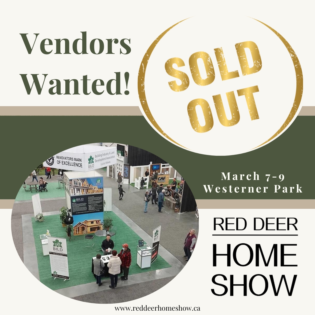 Red Deer Home Shows (@reddeerhomeshow) on Twitter photo 🏡 97% Sold Out!
Attention Exhibitors: We're 97% sold out! Don't miss your chance to showcase your business—contact our office today to grab one of the final booths.
📞 info@bildcentralalberta.ca
🔗 reddeerhomeshow.ca
#RedDeerHomeShow #RDHomeShow #BILDCA 🏡 97% Sold Out!
Attention Exhibitors: We're 97% sold out! Don't miss your chance to showcase your business—contact our office today to grab one of the final booths.
📞 info@bildcentralalberta.ca
🔗 reddeerhomeshow.ca
#RedDeerHomeShow #RDHomeShow #BILDCA