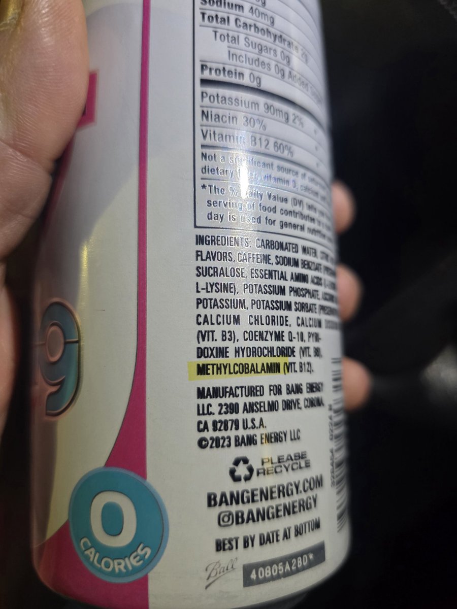Snatch_Wallitz's tweet photo. @BANGenergy did you guys change your formula? The whole reason I drink Bang. Seems like the Ropes have a different formula. https://t.co/b6SsLVX4rn