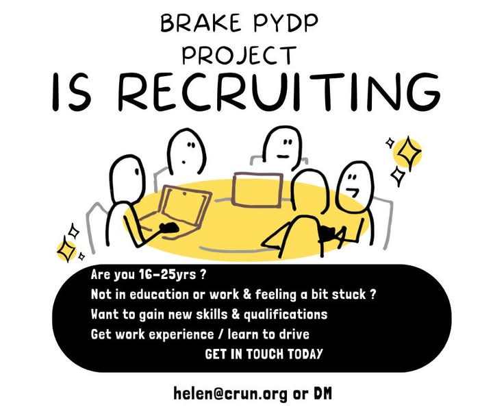 BRAKE PYDP (@pydpbrake) on Twitter photo ⚠️⚠️Still some places available if you know of anyone who is not in work or education and may benefit from some support⚠️⚠️ Get in touch to find out more <a href="/PydpBrake/">BRAKE PYDP</a> <a href="/FundforIreland/">The International Fund for Ireland</a> <a href="/ruralaction_ni/">Rural Action</a> ⚠️⚠️Still some places available if you know of anyone who is not in work or education and may benefit from some support⚠️⚠️ Get in touch to find out more <a href="/PydpBrake/">BRAKE PYDP</a> <a href="/FundforIreland/">The International Fund for Ireland</a> <a href="/ruralaction_ni/">Rural Action</a>