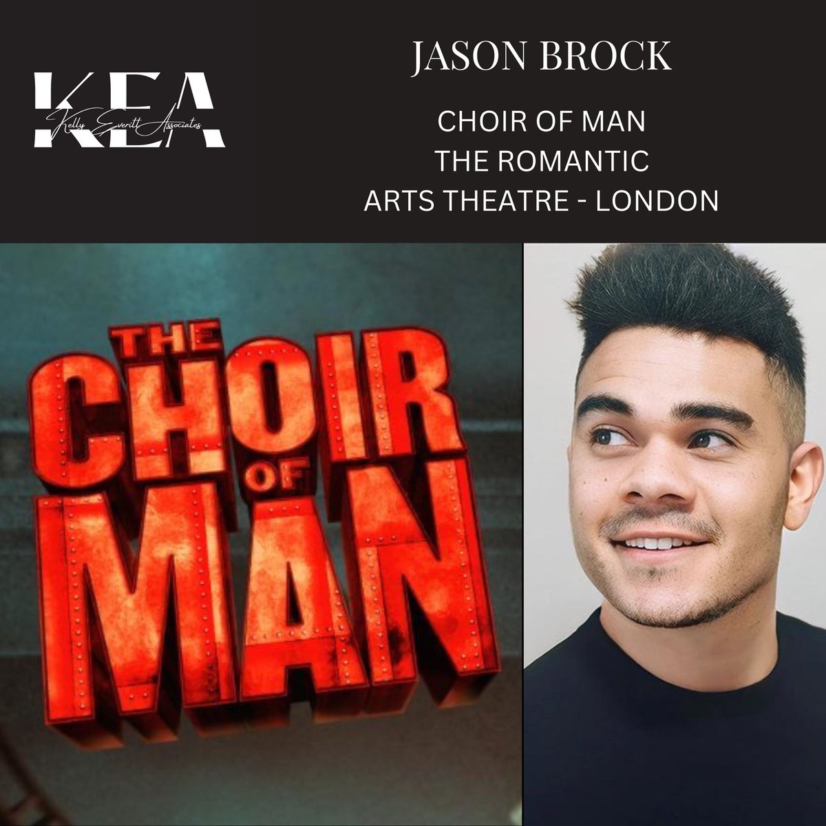 Kelly Everitt Associates (@keleassociates) on Twitter photo Delighted for our JASON BROCK who will be joining the West End cast of CHOIR OF MAN as THE ROMANTIC! ❤️
<a href="/JasonBrockMusic/">J A S O N • B R O C K</a> <a href="/choirofman/">The Choir Of Man</a> <a href="/Roughdiamondpr1/">RoughdiamondPr</a>
Thank you <a href="/dobcasting/">Debbie O'Brien Casting</a> 🤩 Delighted for our JASON BROCK who will be joining the West End cast of CHOIR OF MAN as THE ROMANTIC! ❤️
<a href="/JasonBrockMusic/">J A S O N • B R O C K</a> <a href="/choirofman/">The Choir Of Man</a> <a href="/Roughdiamondpr1/">RoughdiamondPr</a>
Thank you <a href="/dobcasting/">Debbie O'Brien Casting</a> 🤩