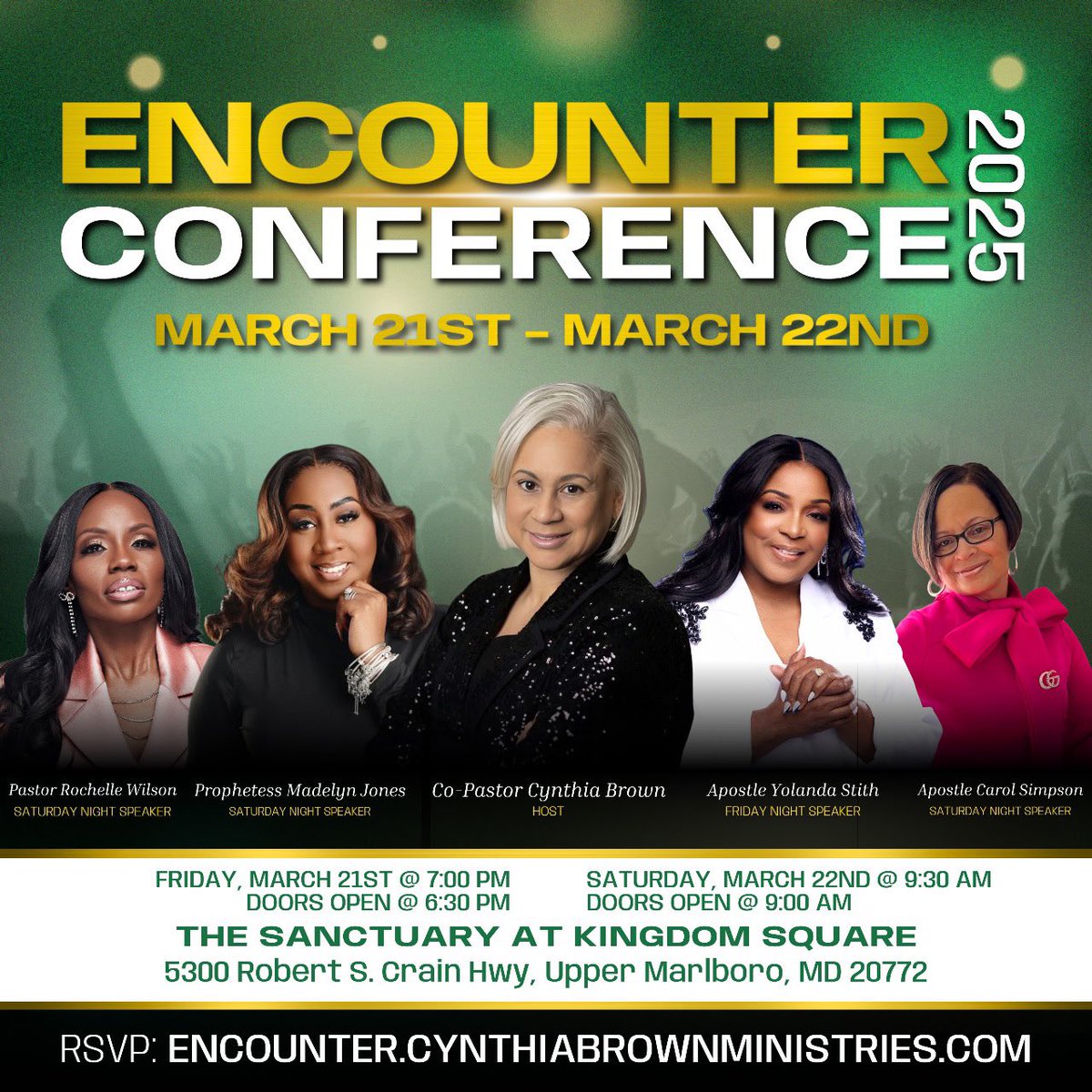 You don’t want to miss Encounter 2025! Registration is open on Eventbrite! 🙌🏼🔥