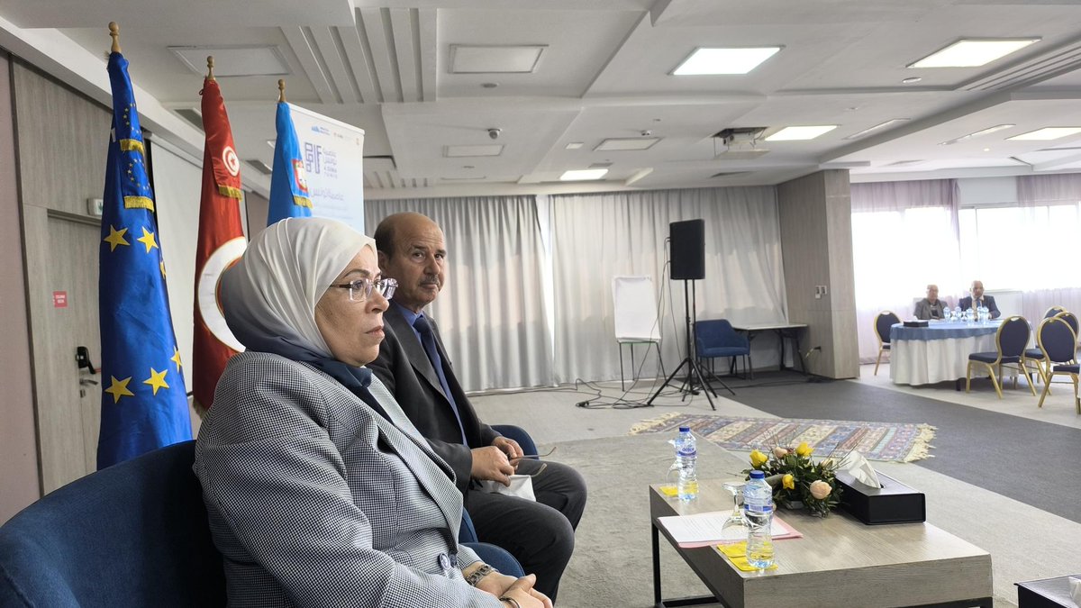MedCities's tweet photo. (3) Pour la présentation de la Stratégie de la Ville de Tunis, liée au projet de planification stratégique #ASIMATunis, plus de 110 personnes, représentants des acteurs publics et privés de Tunisie, se sont rassemblées.
#SDVT #ODD #ASIMATunis
@sdvtunis @UeTunisie #Tunis https://t.co/j5ylzgqMMs