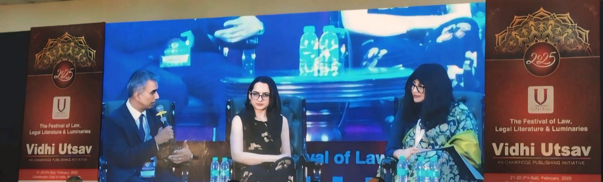 spoke for the second year in a row at the #vidhi utsav, India's only legal literature festival #delhi thanks <a href="/OakbridgePub/">OakBridge Publishing</a> for the honor! <a href="/vikeshdhyani/">Vikesh Dhyani</a>