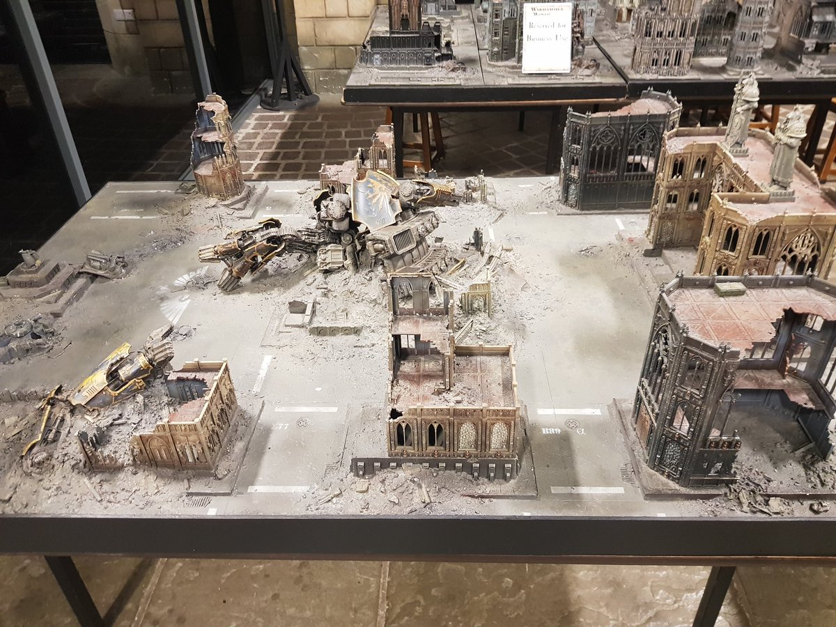geek_table's tweet image. Next game of #warhammer40000 is booked in at #warhammerworld and this is the gorgeous table we’ll be gaming on! Excited is an understatement! #miniaturemonday #WarhammerCommunity #blacktemplars #aeldari #warmongers #paintingwarhammer #SpaceMarine2