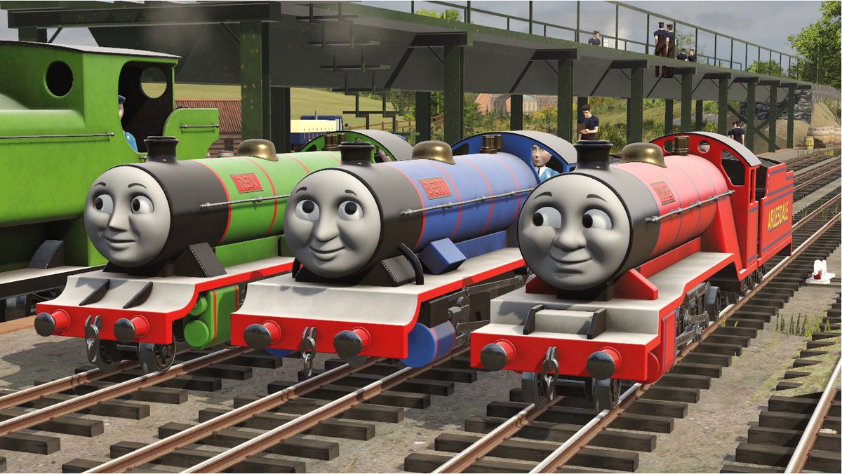 Good news and bad news - For those who didn't know already, I'm gonna be releasing my Arlesdale engines sometime this year. I originally wanted them to be an Easter release but unfortunately I will be moving house in March-April, so they'll most likely be a summer release now.