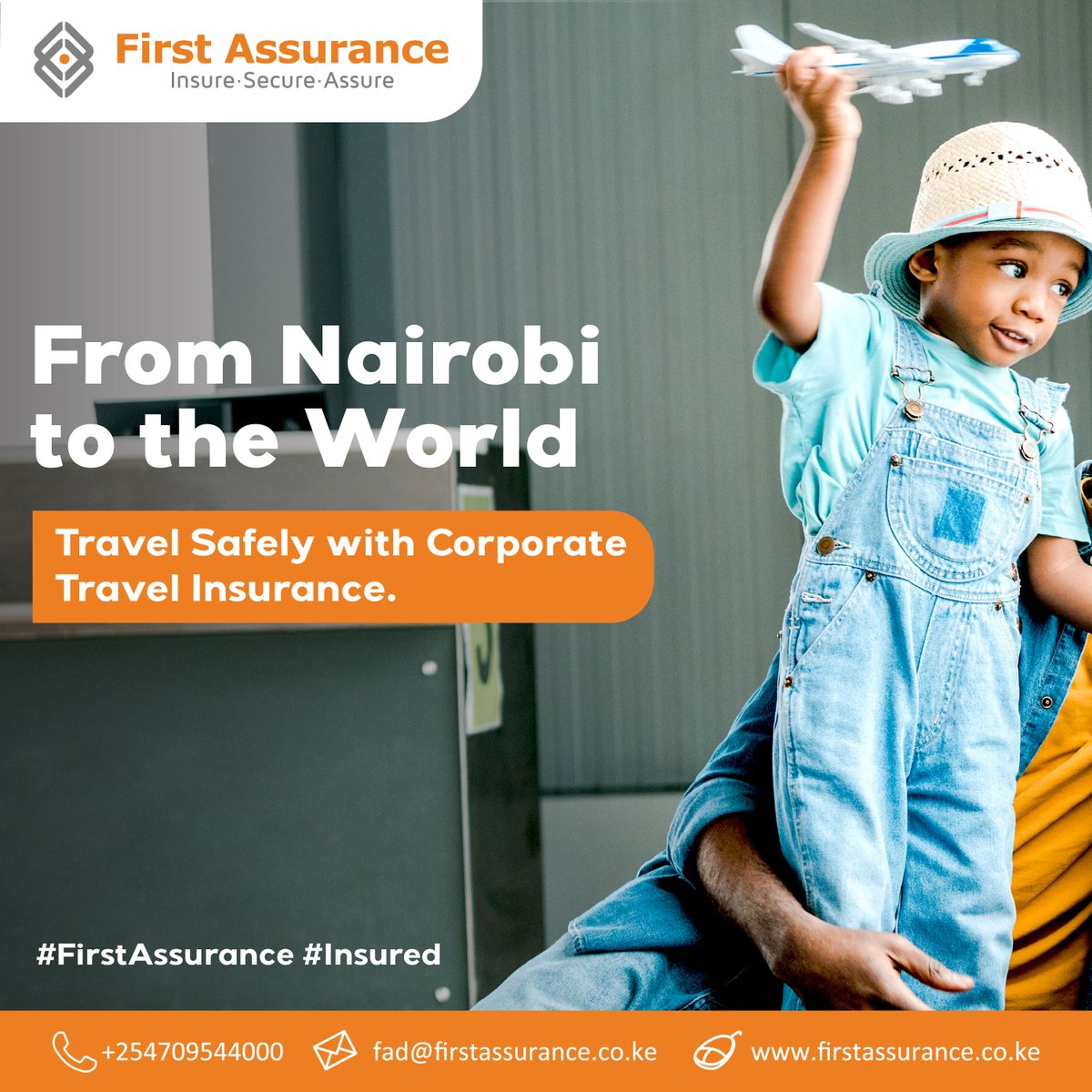 First_Assurance's tweet image. Business or leisure, First Assurance Corporate Travel Insurance has you covered!

Stay protected from unexpected costs and travel with peace of mind.

Swipe to find your perfect plan.

🔗 firstassurance.co.ke/travel-insuran… | 📞 0709544000

#FirstAssurance #Insured