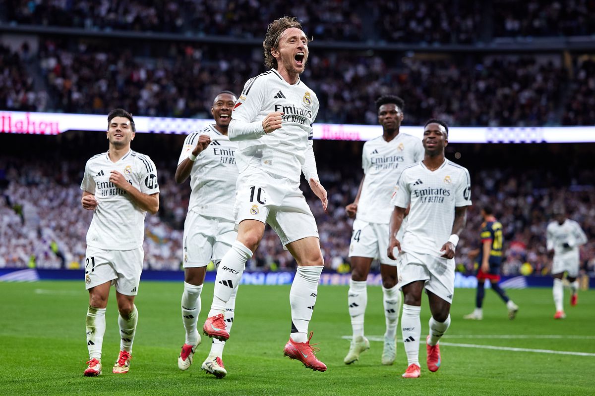 Real Madrid 2-0 Girona (La Liga) 2025.02.23 Modric lập siêu phẩm Bám sát ngôi đầu