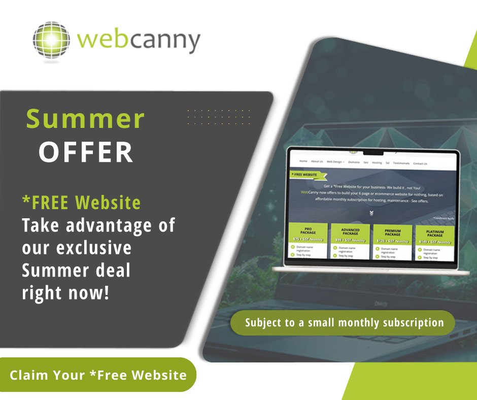WebCannyNZ's tweet photo. Your Competitors Are Online—Why Aren’t You?

💻 No website? Losing customers.
🚨 Old website? Hurting your business.

✅ Get a *FREE WordPress Website (Worth $1,299!) With Affordable Monthly Subscription!

⏳ Limited Spots Available – https://t.co/yth2tqZk1Z Grab Yours Now! https://t.co/wLnwdV78vh