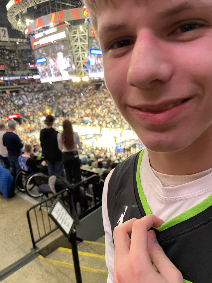 How about a little twolves action after lutheran state basketball tournament today! 
Our team finished in 3rd while the wolves lost to OKC because of terrible defense. Bring on March madness!
#basketball